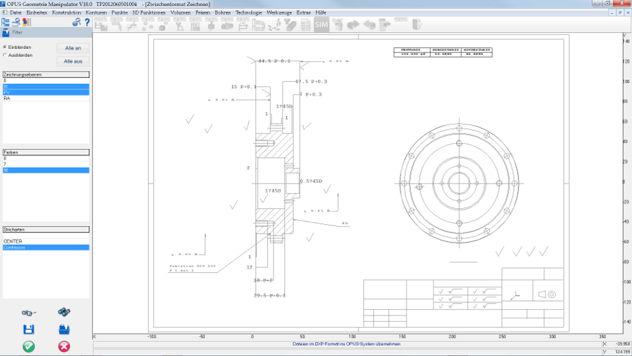 2D-CAD-Daten Import 2D-CAD-Daten Import